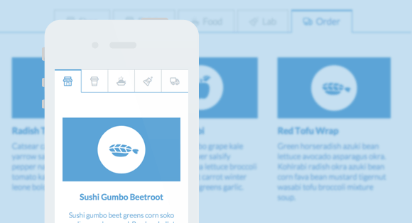 Responsive Full Width Tabs
